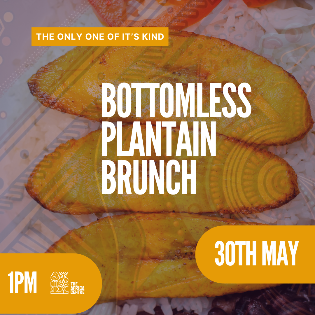 Bottomless Plantain Brunch 2025 flyer